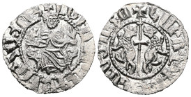 Armenia. Levon I. (1199-1219 AD) AR Tram.
Weight 2,82 gr - Diameter 20 mm.