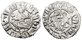 Armenia. Levon I. (1199-1219 AD) AR Tram.
Weight 2,91 gr - Diameter 22 mm.