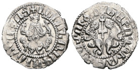 Armenia. Levon I. (1199-1219 AD) AR Tram.
Weight 3,08 gr - Diameter 21 mm.