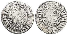 Armenia. Levon I. (1199-1219 AD) AR Tram.
Weight 3,01 gr - Diameter 21 mm.