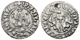 Armenia. Levon I. (1199-1219 AD) AR Tram.
Weight 2,91 gr - Diameter 20 mm.