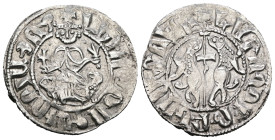 Armenia. Levon I. (1199-1219 AD) AR Tram.
Weight 2,92 gr - Diameter 21 mm.