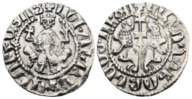 Armenia. Levon I. (1199-1219 AD) AR Tram.
Weight 3,00 gr - Diameter 20 mm.