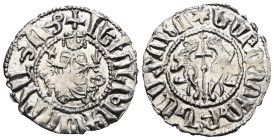 Armenia. Levon I. (1199-1219 AD) AR Tram.
Weight 2,87 gr - Diameter 20 mm.