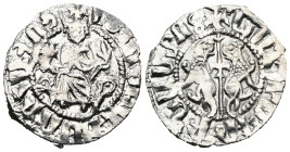 Armenia. Levon I. (1199-1219 AD) AR Tram.
Weight 2,89 gr - Diameter 22 mm.