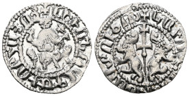 Armenia. Levon I. (1199-1219 AD) AR Tram.
Weight 2,87 gr - Diameter 20 mm.