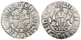 Armenia. Levon I. (1199-1219 AD) AR Tram.
Weight 2,90 gr - Diameter 21 mm.