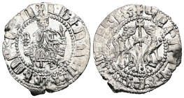 Armenia. Levon I. (1199-1219 AD) AR Tram.
Weight 2,89 gr - Diameter 22 mm.