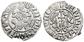 Armenia. Levon I. (1199-1219 AD) AR Tram.
Weight 2,57 gr - Diameter 21 mm.