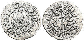 Armenia. Levon I. (1199-1219 AD) AR Tram.
Weight 2,73 gr - Diameter 23 mm.