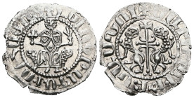 Armenia. Levon I. (1199-1219 AD) AR Tram.
Weight 2,99 gr - Diameter 22 mm.