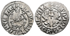 Armenia. Levon I. (1199-1219 AD) AR Tram.
Weight 2,86 gr - Diameter 21 mm.