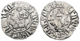 Armenia. Levon I. (1199-1219 AD) AR Tram.
Weight 3,00 gr - Diameter 22 mm.