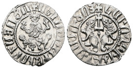Armenia. Levon I. (1199-1219 AD) AR Tram.
Weight 3,00 gr - Diameter 20 mm.