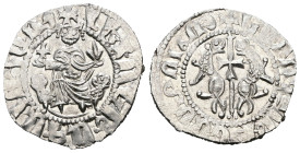 Armenia. Levon I. (1199-1219 AD) AR Tram.
Weight 2,93 gr - Diameter 21 mm.