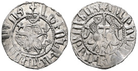 Armenia. Levon I. (1199-1219 AD) AR Tram.
Weight 3,00 gr - Diameter 20 mm.