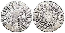 Armenia. Levon I. (1199-1219 AD) AR Tram.
Weight 2,77 gr - Diameter 20 mm.