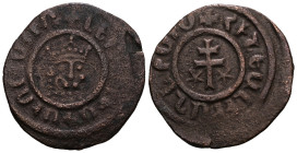 Armenia. Levon I. Tank. 1198-1219 d.C.
Weight 6,94 gr - Diameter 27 mm.