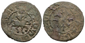 ARMENIA, Cilician Armenia. Royal . Smpad. 1296-1298. Æ Pogh
Weight 2,34 gr - Diameter 19 mm.
