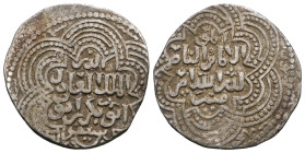 Seljuk (1037–1157) silver coins. Obverse: Arabic inscription. Reverse: Arabic inscription
Weight 2,95 gr - Diameter 18 mm.