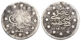 Ottoman Empire (XIV-XX century) Silver Coin.
Weight 1,09 gr - Diameter 13 mm.