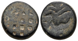 Islamic uncertain, AE Bronze.
Weight 6,00 gr - Diameter 14 mm.