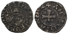 Italian states, Venice, Venezia - Andrea Contarini (1367-1382) - Tornesello - Paol. 6 - Mi. Weight 0,74 gr - Diameter 15 mm.