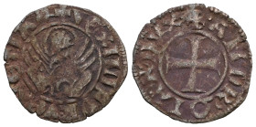 Tomaso Italian states, Venice, Venezia - Andrea Contarini (1367-1382) - Tornesello - Paol. 6 - Mi. Weight 0,55 gr - Diameter 15 mm.