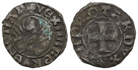 Italian states, Venice, Venezia - Andrea Contarini (1367-1382) - Tornesello - Paol. 6 - Mi. Weight 0,70 gr - Diameter 15 mm.