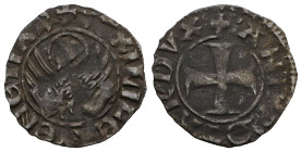 Italian states, Venice, Venezia - Andrea Contarini (1367-1382) - Tornesello - Paol. 6 - Mi.  Weight 0,64 gr - Diameter 14 mm.