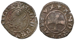 Italian states, Venice, Venezia - Andrea Contarini (1367-1382) - Tornesello - Paol. 6 - Mi. Weight 0,68 gr - Diameter 15 mm.