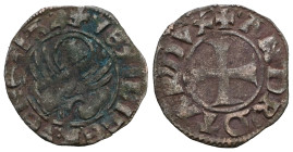 Italian states, Venice, Venezia - Andrea Contarini (1367-1382) - Tornesello - Paol. 6 - Mi. Weight 0,75 gr - Diameter 15 mm.