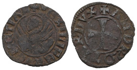 Italian states, Venice, Venezia - Andrea Contarini (1367-1382) - Tornesello - Paol. 6 - Mi.  Weight 0,64 gr - Diameter 15 mm.