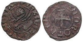 Italian states, Venice, Venezia - Andrea Contarini (1367-1382) - Tornesello - Paol. 6 - Mi. Weight 0,75 gr - Diameter 15 mm.