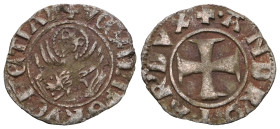 Italian states, Venice, Venezia - Andrea Contarini (1367-1382) - Tornesello - Paol. 6 - Mi. Weight 0,65 gr - Diameter 15 mm.