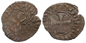 talian states, Venice , Michael Steno(1400-1413AD).  tornesello no date. Obv: +MIChAEL STEN DUX, cross within circular frame. Rev: +VEXILIFER VENETIA ...