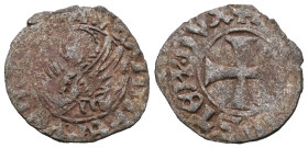 talian states, Venice , Michael Steno(1400-1413AD).  tornesello no date. Obv: +MIChAEL STEN DUX, cross within circular frame. Rev: +VEXILIFER VENETIA ...