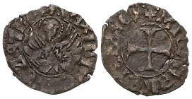 talian states, Venice , Michael Steno(1400-1413AD).  tornesello no date. Obv: +MIChAEL STEN DUX, cross within circular frame. Rev: +VEXILIFER VENETIA ...