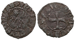 Italian States  Venice Lorenzo Celsi (1361-1365) Doge LVIII - Tornesello - qSPL CNI 28; Paolucci 4. Weight 0,65 gr - Diameter 16 mm.