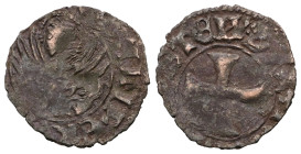 Italian states, Venice , Michael Steno(1400-1413AD).  tornesello no date. Obv: +MIChAEL STEN DUX, cross within circular frame. Rev: +VEXILIFER VENETIA...