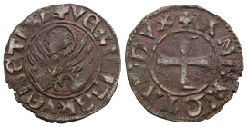 Italian States Venice  Venezia - Andrea Contarini (1367-1382) - Tornesello - Paol. 6 - Mi.  Weight 0,74 gr - Diameter 15 mm.