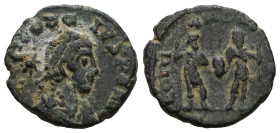 Theodosius II (408-423). AE.
Weight 1,77 gr - Diameter 13 mm.