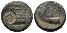 Lycia, Phaselis, AE, Circa 250-221/0 BC.
Weight 4,17 gr - Diameter 15 mm.