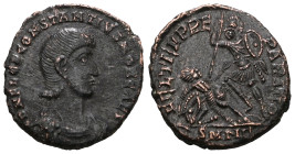 Constantius II. A.D. 337-361. Æ centenionalis
Weight 2,51 gr - Diameter 16 mm.