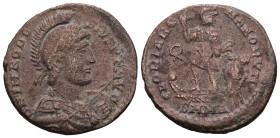 Theodosius I AD 379-395. Follis AE.
Weight 4,51 gr - Diameter 21 mm.