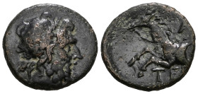 Pisidia, Termessos, AE, 1st century BC.
Weight 4,37 gr - Diameter 17 mm.