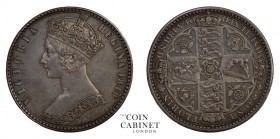 BRITISH COINS. Victoria, 1837-1901. Godless Florin, 1849, London. 11.32 g. 28 mm. Mintage: 413,820. S.3890. Because DEI GRATIA (latin 'by God') was om...