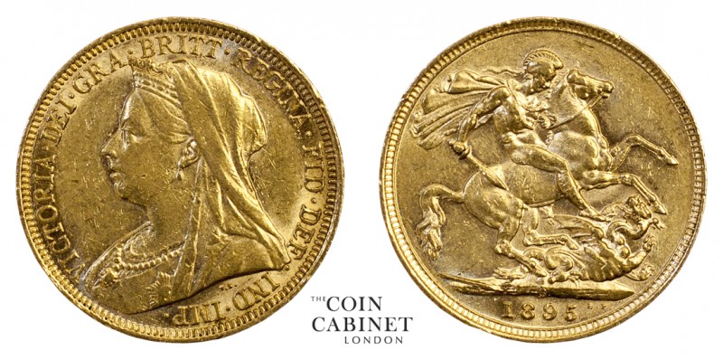 AUSTRALIAN GOLD SOVEREIGNS. Victoria, 1837-1901. Gold Sovereign, 1895-S, Sydney....