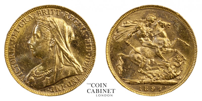 AUSTRALIAN GOLD SOVEREIGNS. Victoria, 1837-1901. Gold Sovereign, 1897-M, Melbour...