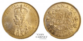 WORLD COINS. CANADA. George V, 1910-36. Gold $10 Dollars, 1914-C, Ottawa. NGC MS63. 16.72 g. 26.92 mm. Mintage: 140,068. KM# 27. Bank of Canada hoard,...